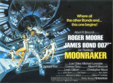 Moonraker James Bond 007 Movie Poster